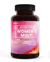 BioEmblem Women's Multivitamin bottle front for daily wellness