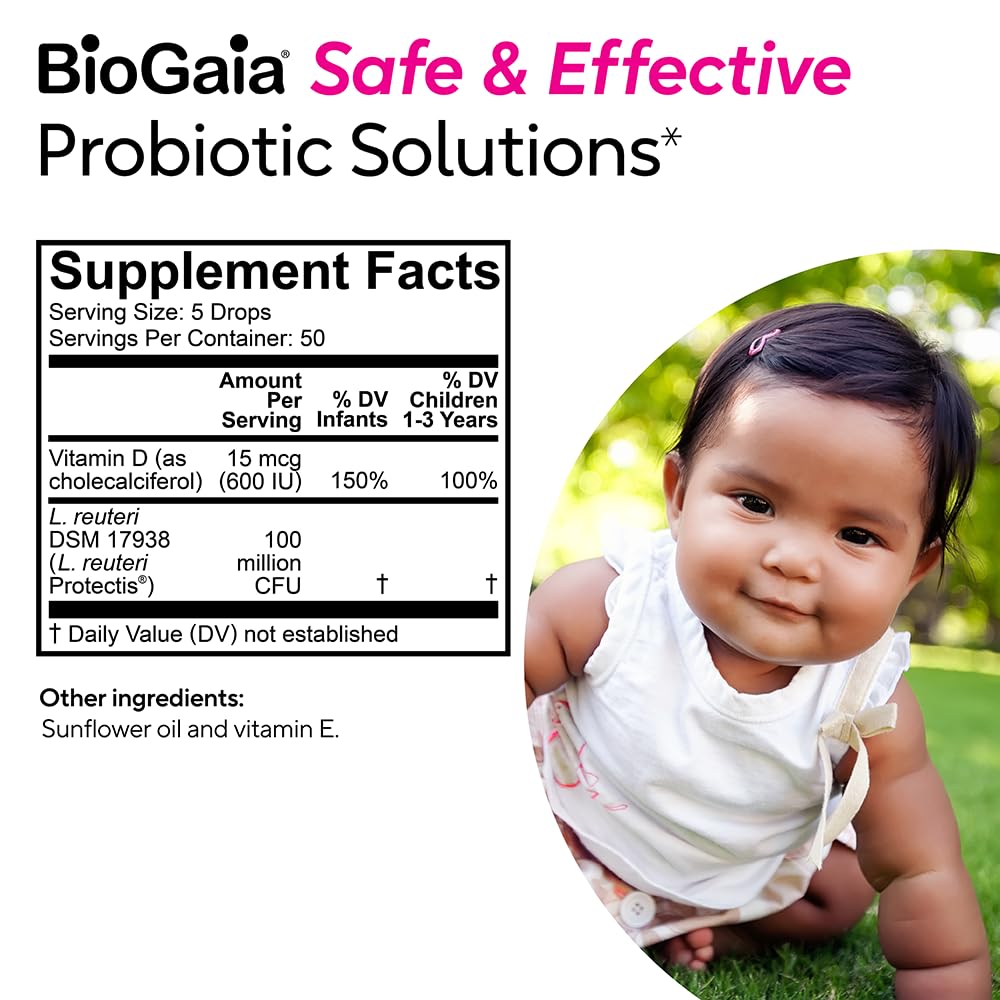 BioGaia Immune Active drops trusted by pediatricians for safe, allergen-free use.
