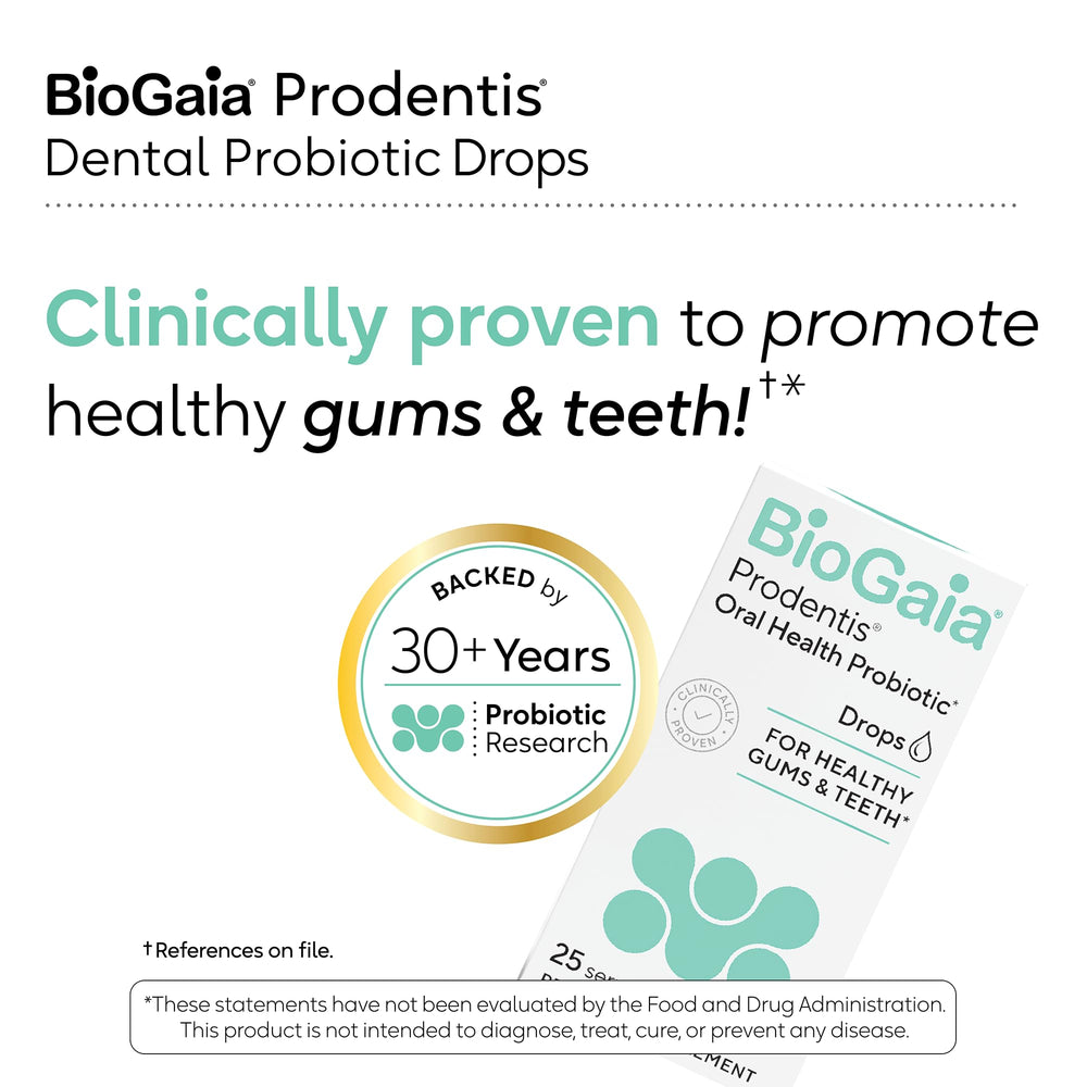 BioGaia Prodentis drops daily-use setup fits busy mornings and evenings.