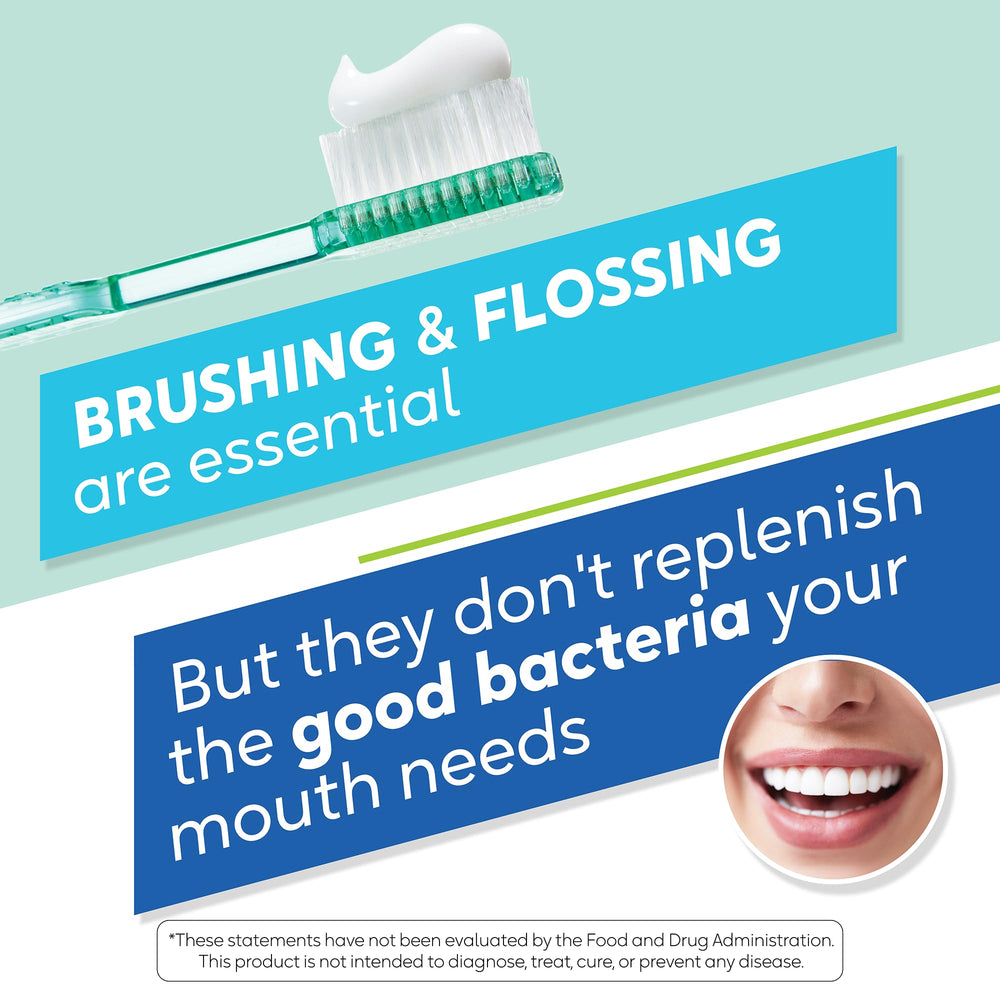 BioGaia Prodentis hygienist-recommendation badge on packaging.
