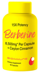 BioImmune Berberina cápsula 15X potencia para más activos.