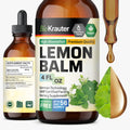 BIO KRAUTER Lemon Balm Tincture 680 mg – Vegan, Alcohol-Free Calm & Sleep Support (56 Days)