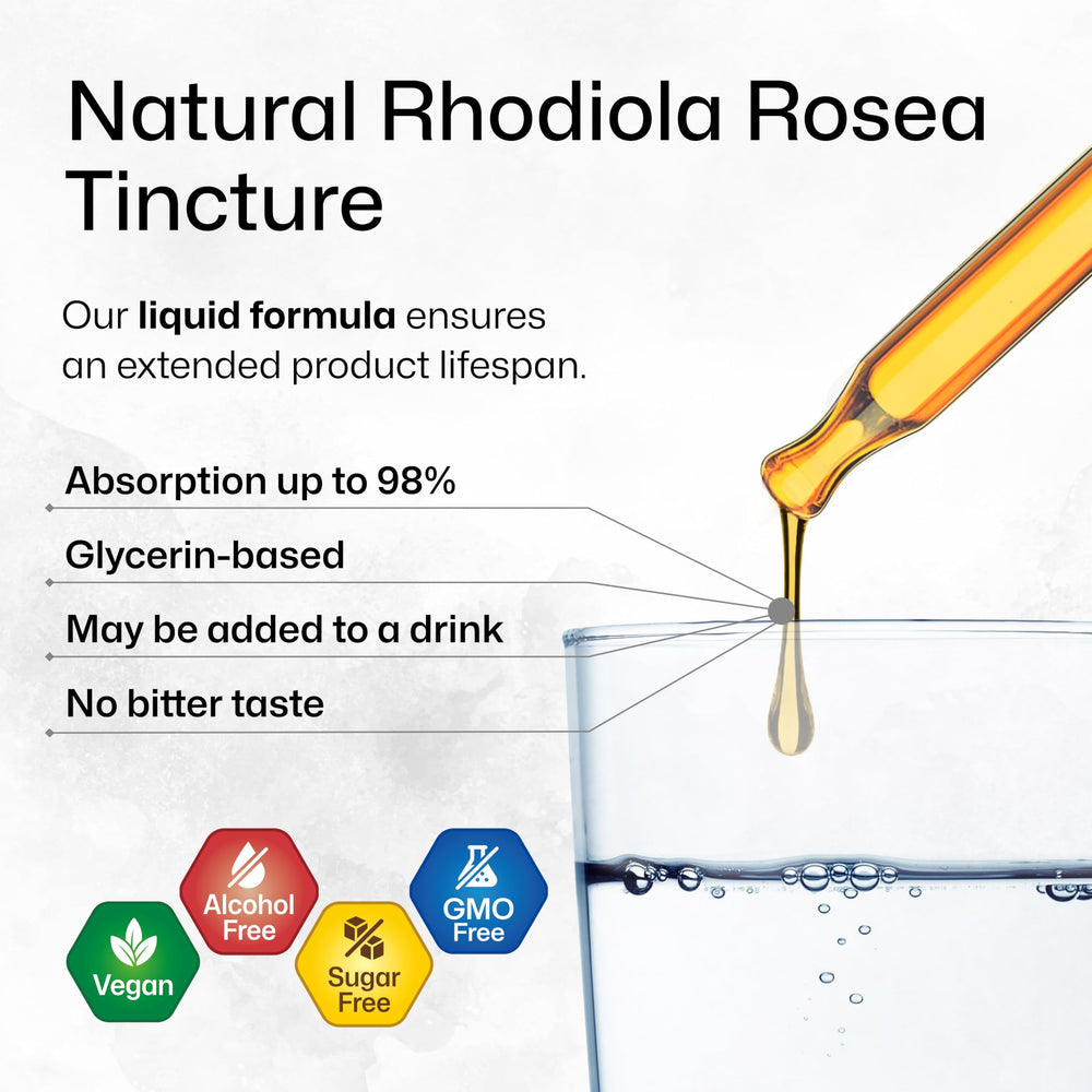 BIO KRAUTER Rhodiola glycerin base provides smooth flavor.