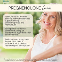 BIOLABS PRO Pregnenolone cream being applied for fast absorption and daily wellness.