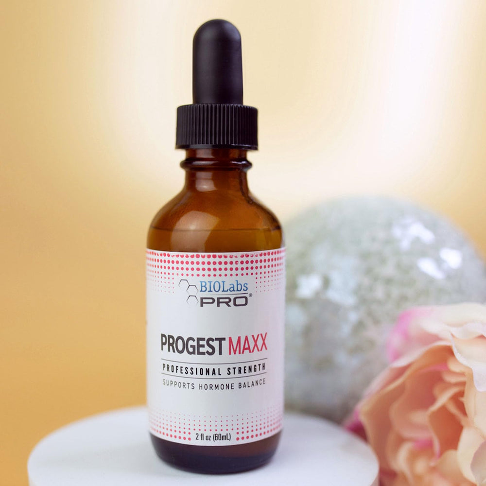 Cruelty-free icon on Progest MAXX packaging emphasizes ethical sourcing.