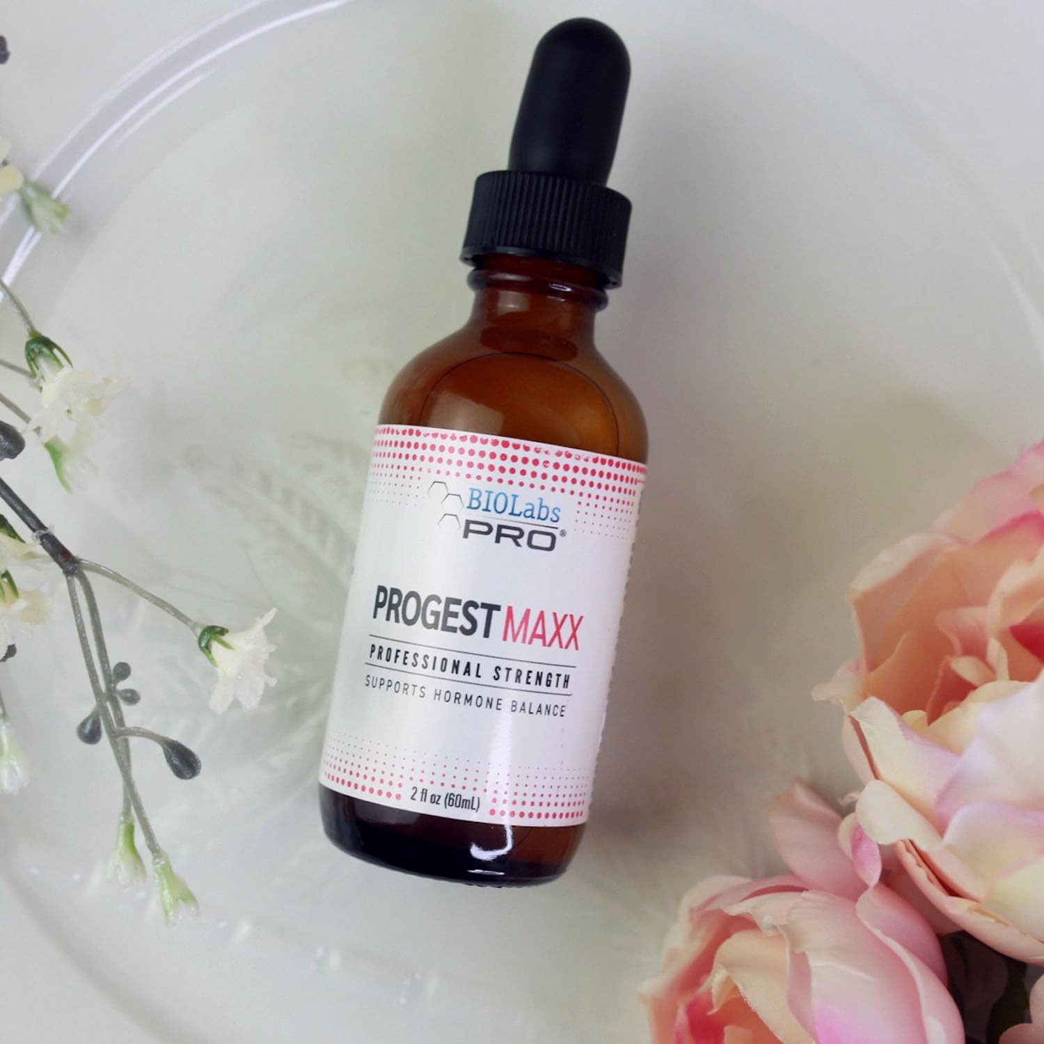 Two-ounce bottle size designed for a long-lasting six-month supply.