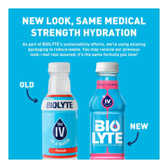 BIOLYTE label shows NSF and Kosher certifications for trusted hydration.