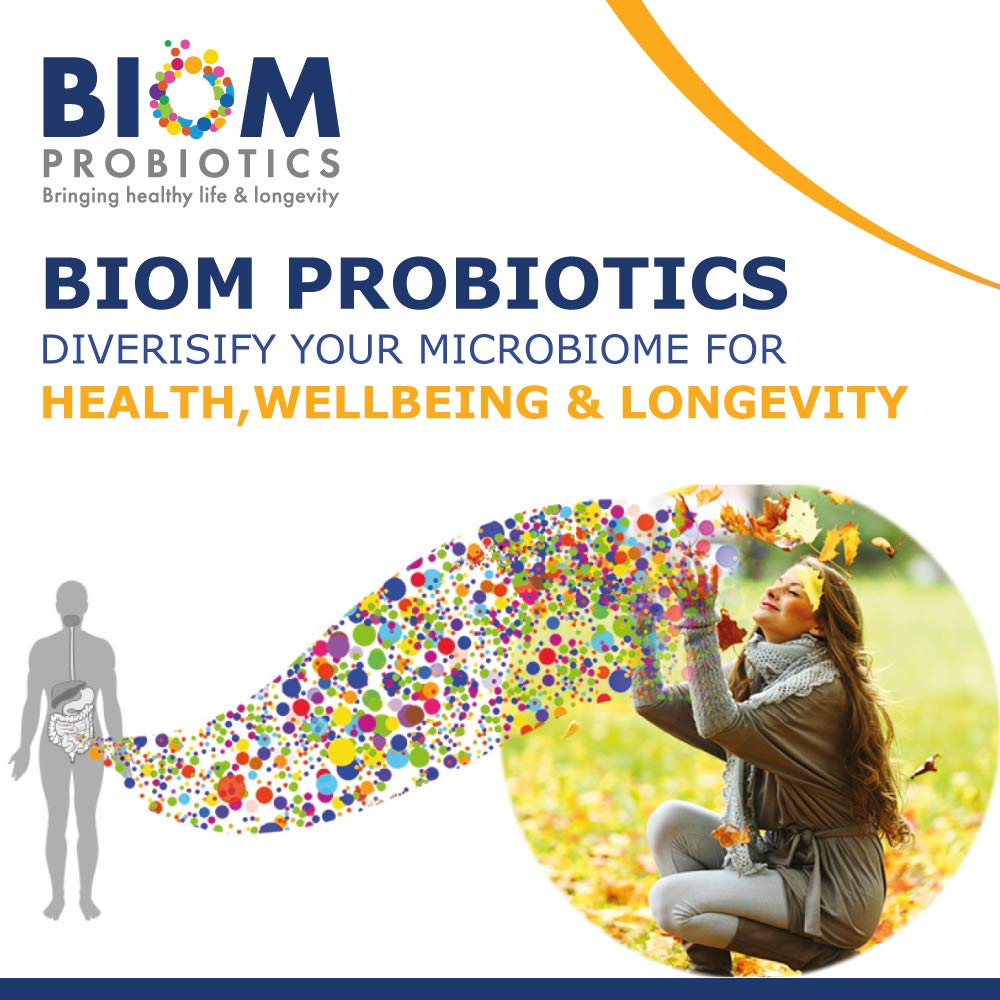 Biom Dairy-Free Gluten-Free Badge confirms allergen-free formulation for inclusive use.
