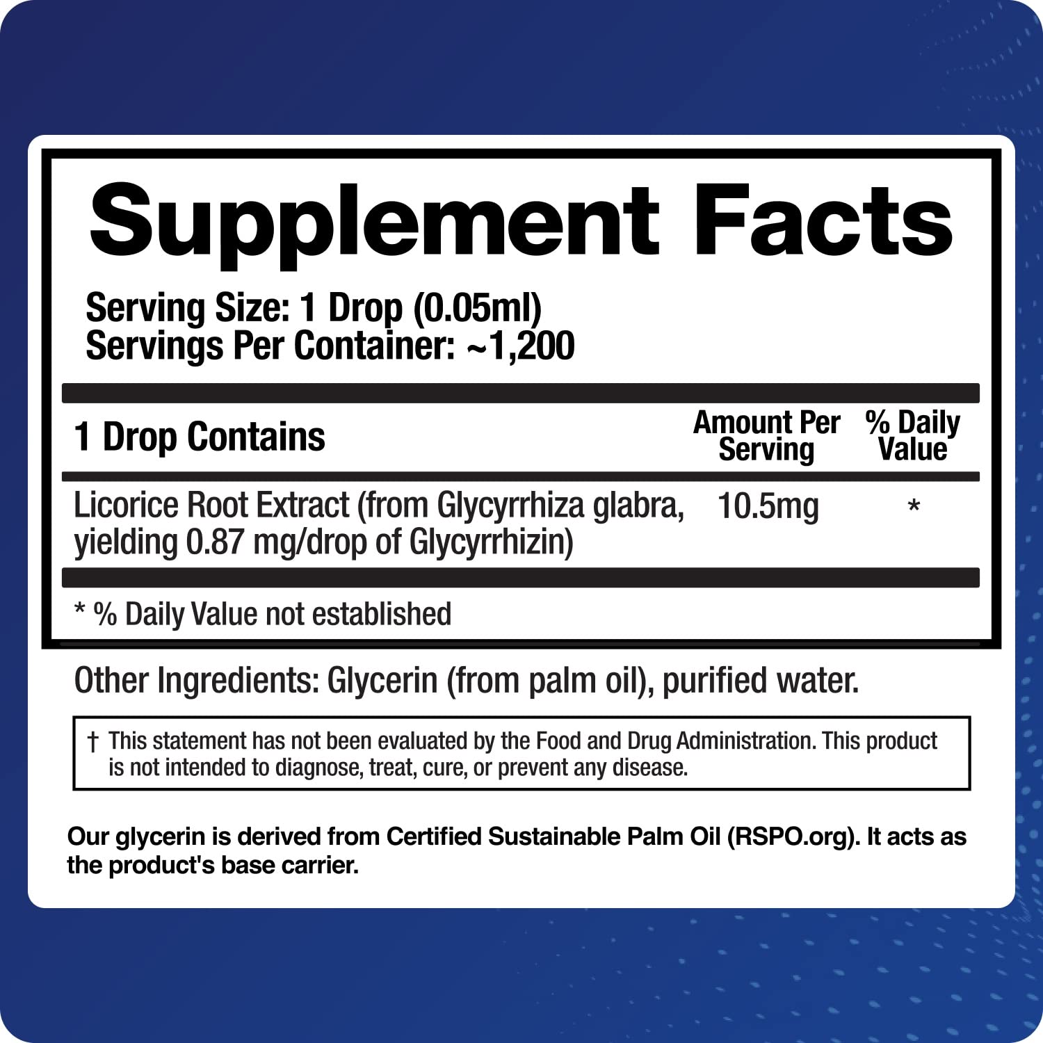 BioMatrix Licorice Root Extract drops for easy titration and daily use.