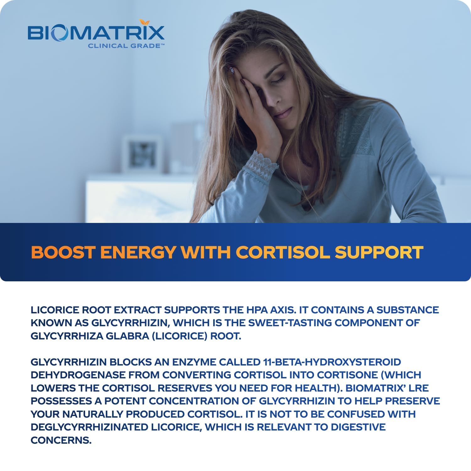 BioMatrix Licorice Root Extract packaging highlights potency.