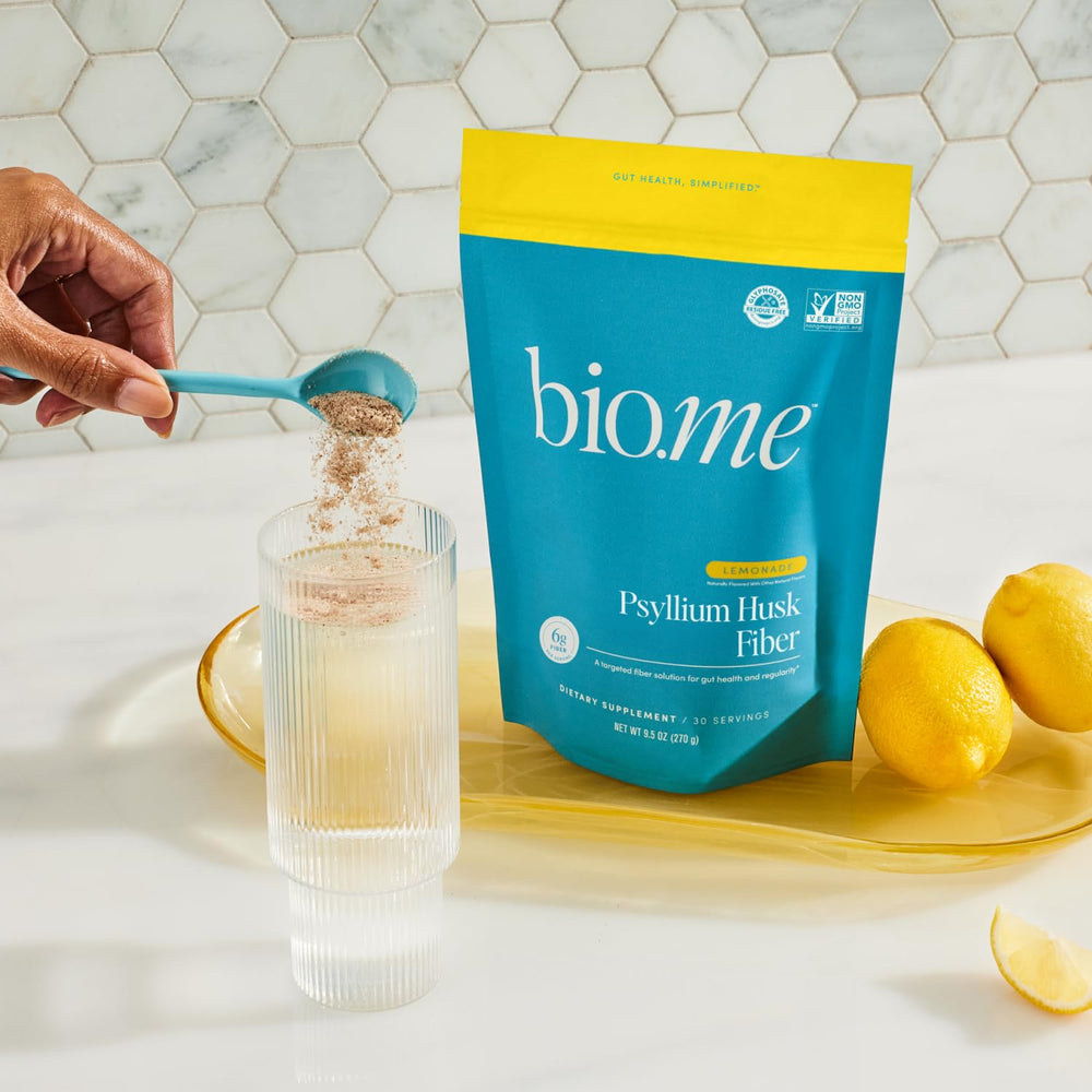 Bio.me gluten-free dairy-free vegan icons on label for inclusive use.