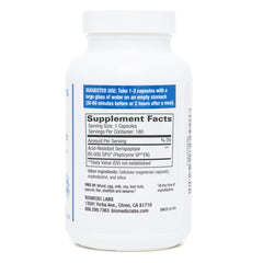 Biomedic Labs RX Serra-RX 180 capsules designed for sinus and lung support.