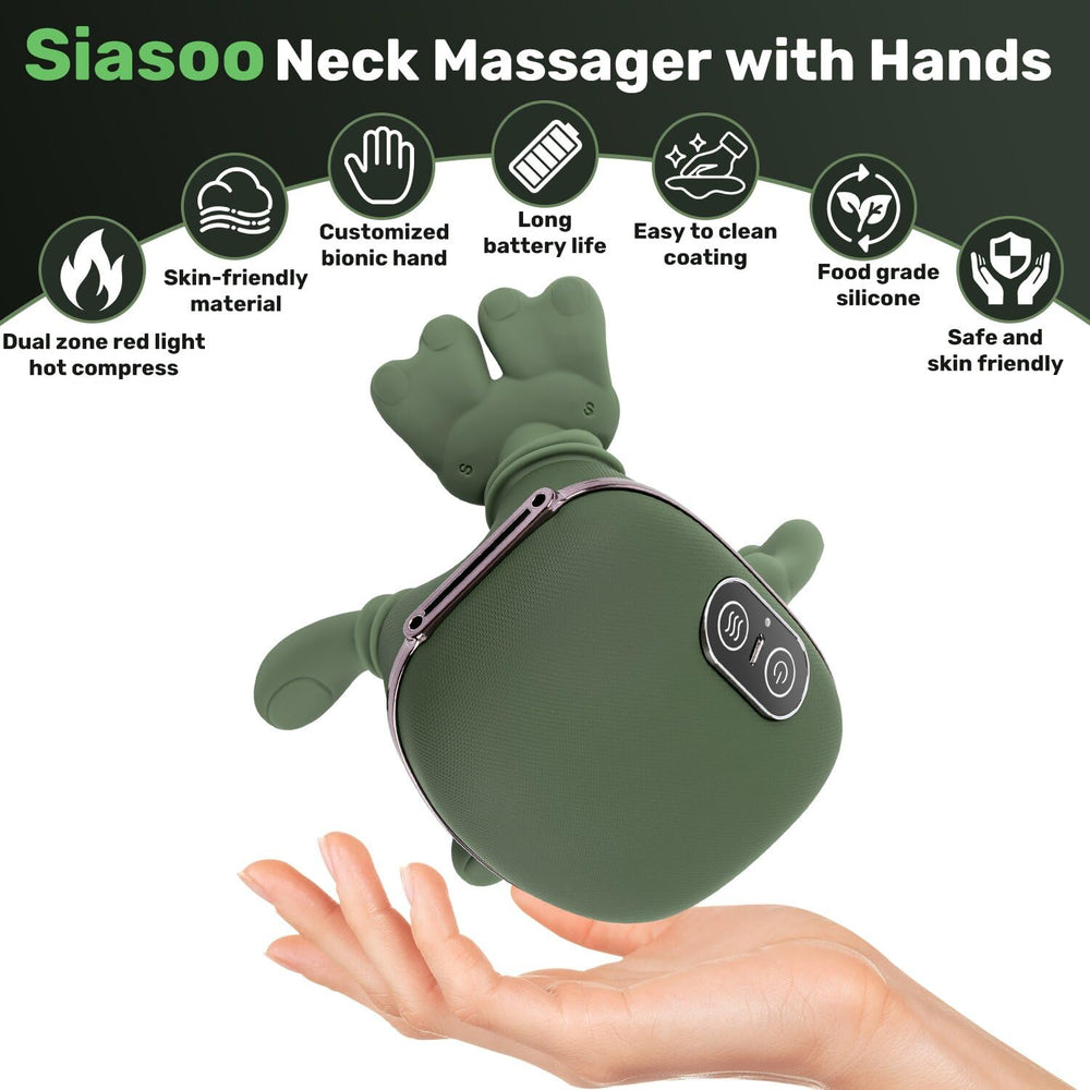 Lightweight ergonomic design fits the body for easy deep tissue sessions.