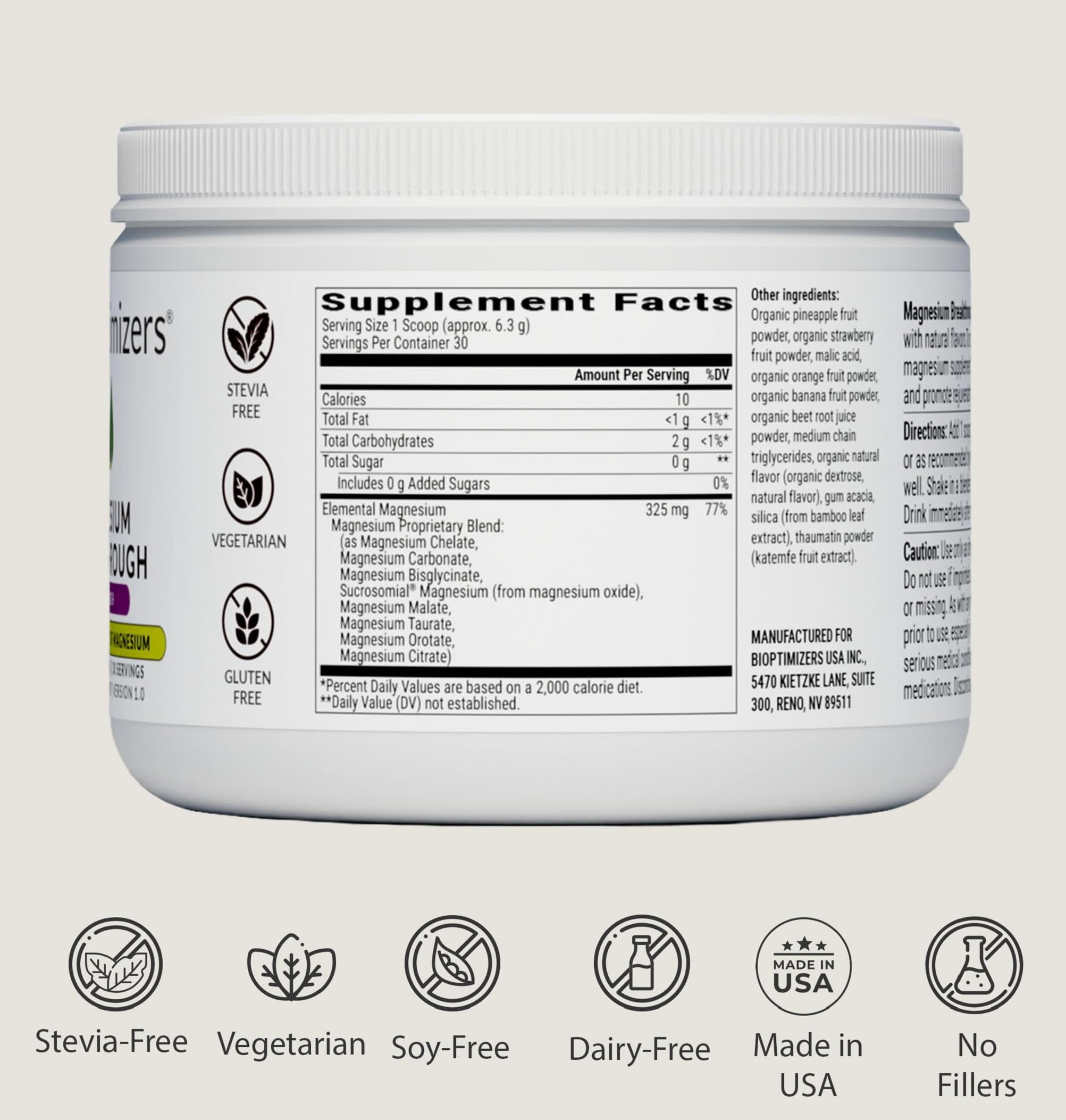 Athlete cooling down after workout with magnesium drink