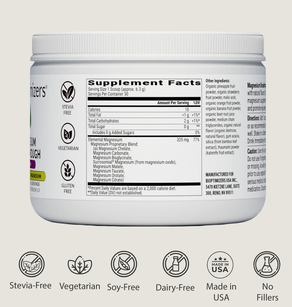 Athlete cooling down after workout with magnesium drink