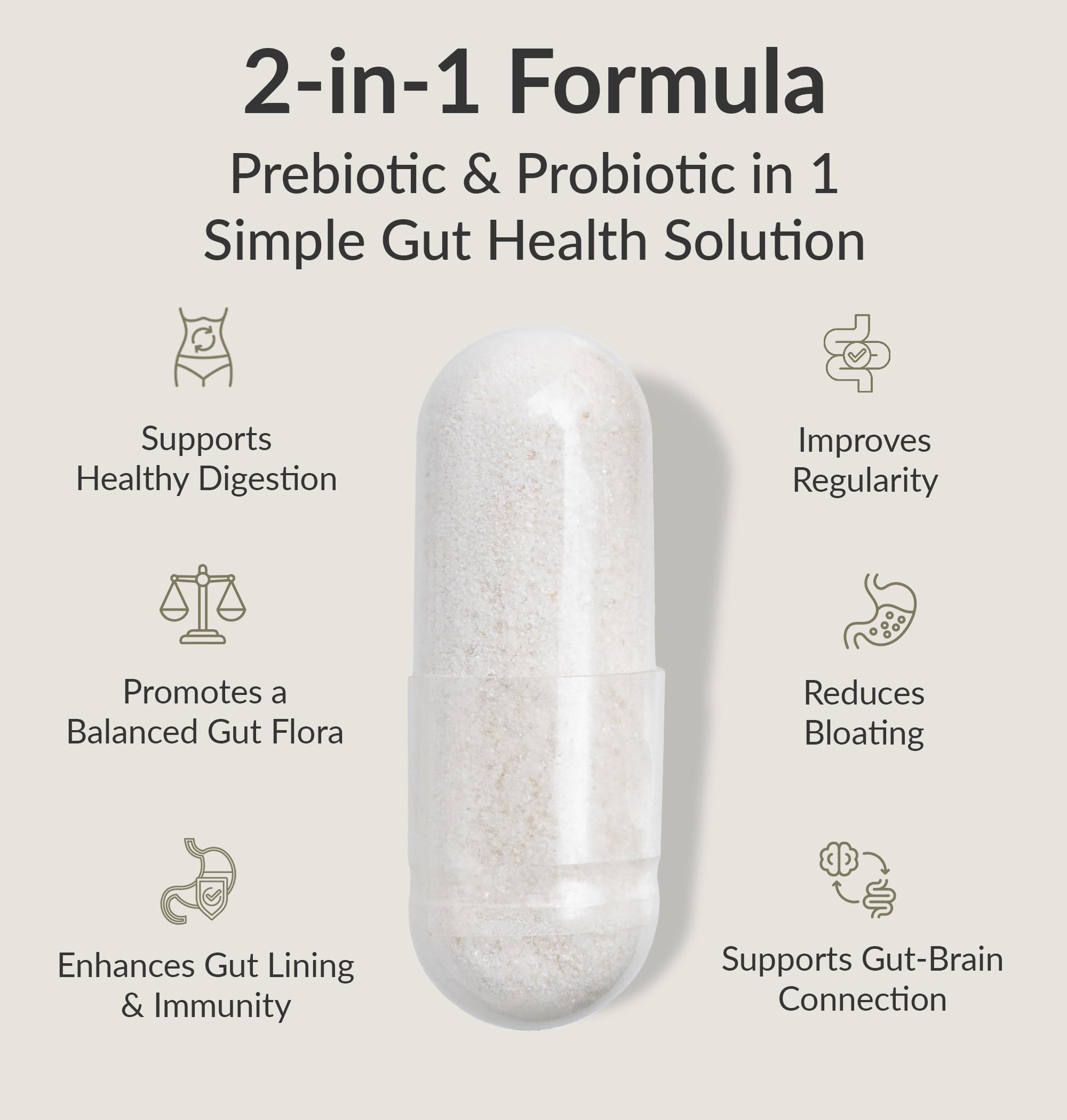 BIOptimizers Probiotic Breakthrough label closeup highlighting vegan formula for clean digestion