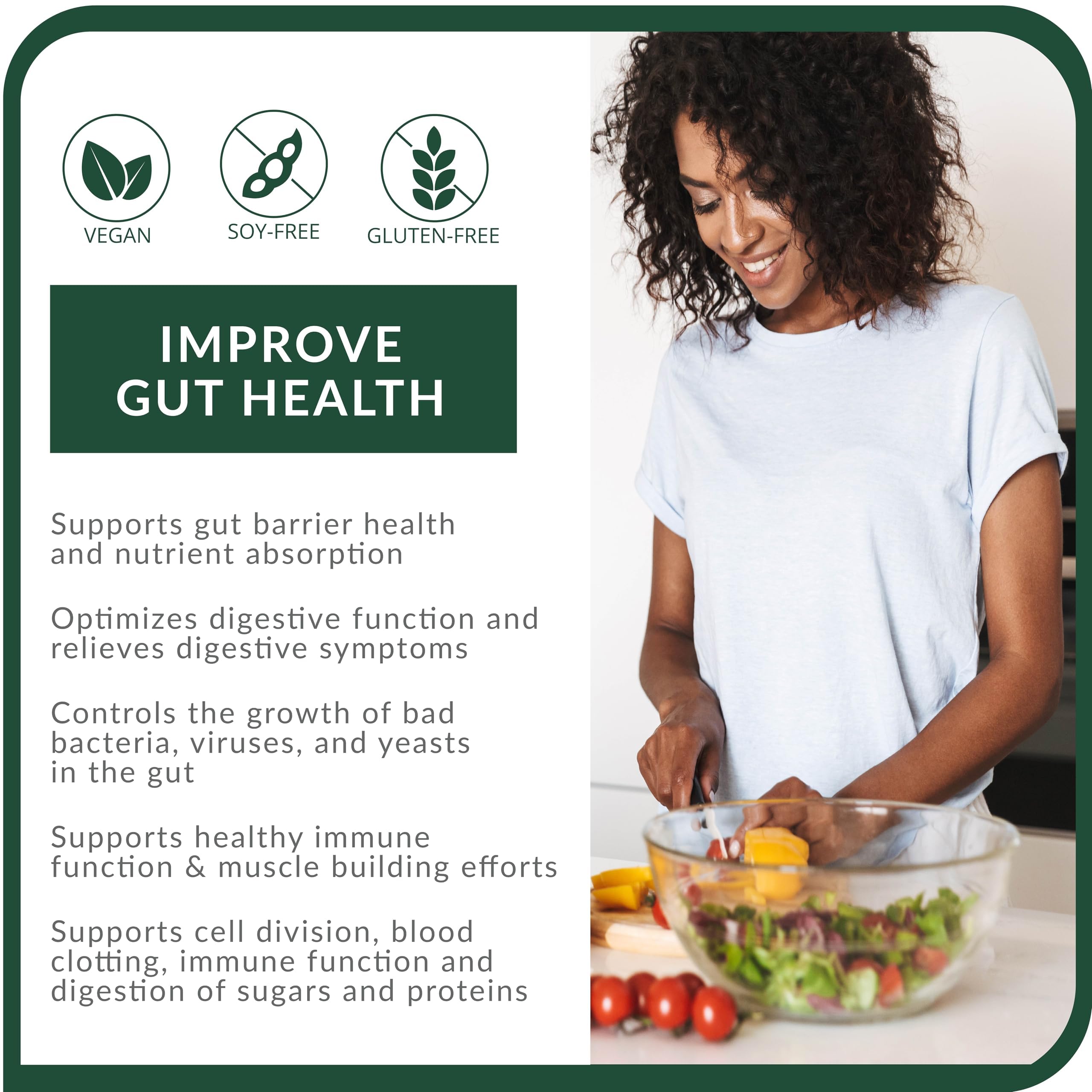 BIOptimizers Probiotic Breakthrough vegan-dairy-free formula supports clean nutrition