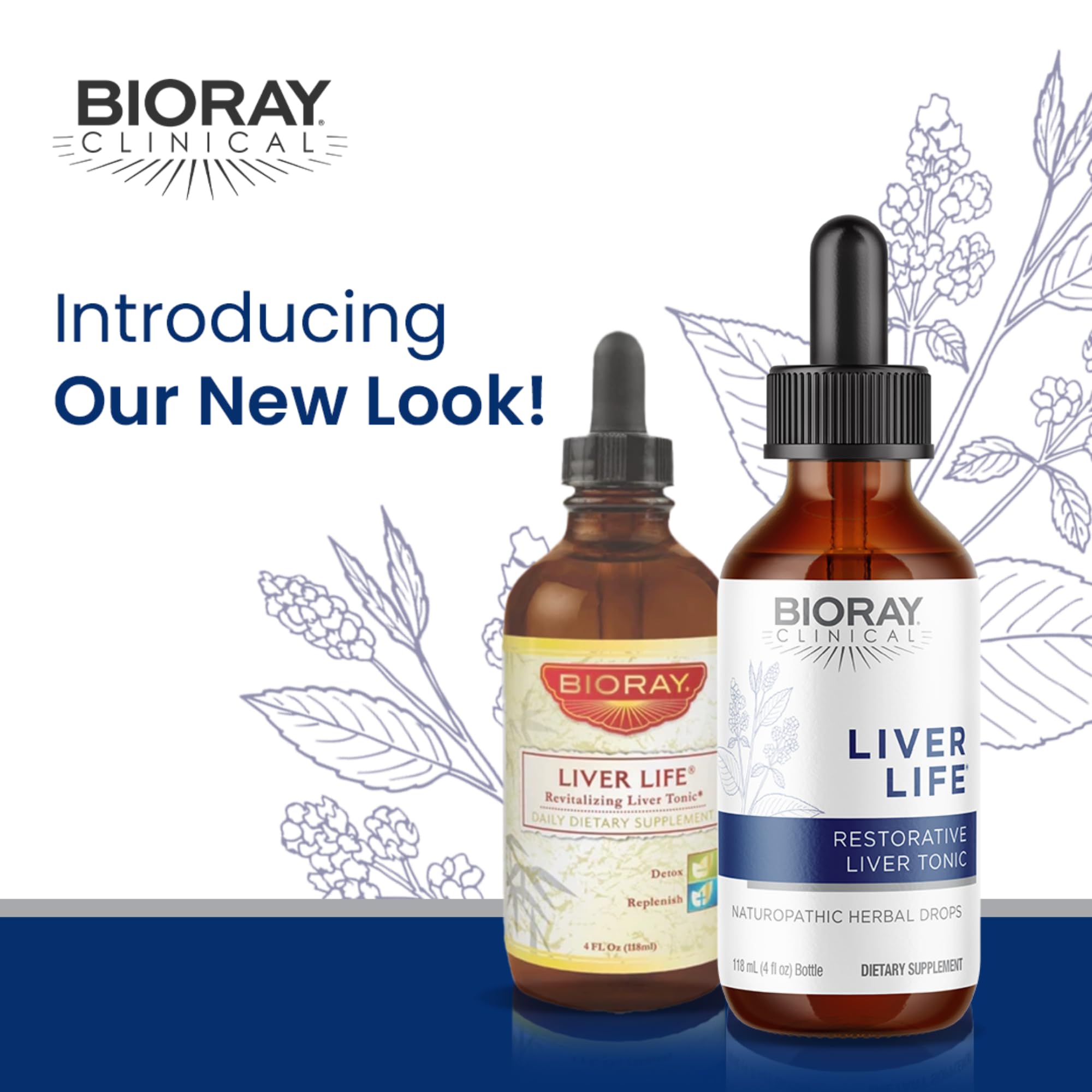 BIORAY Clinical Liver Life tincture pour preserves potency for sustained liver support.