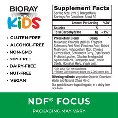 BIORAY Kids NDF Focus Citrus drops suggest clarity and steady energy use
