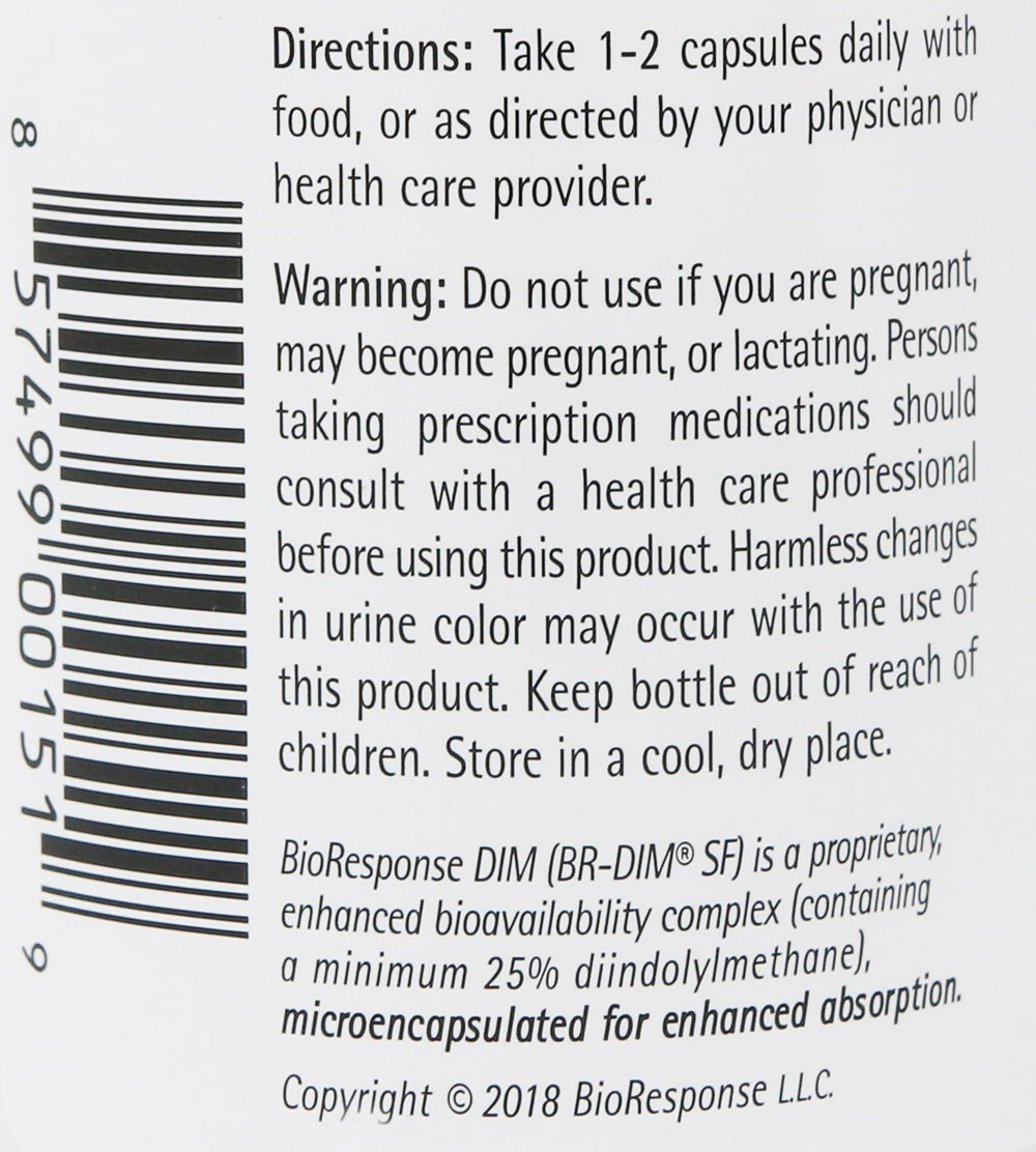 Bioresponse DIM 150 capsules closeup highlights capsule texture for easy use