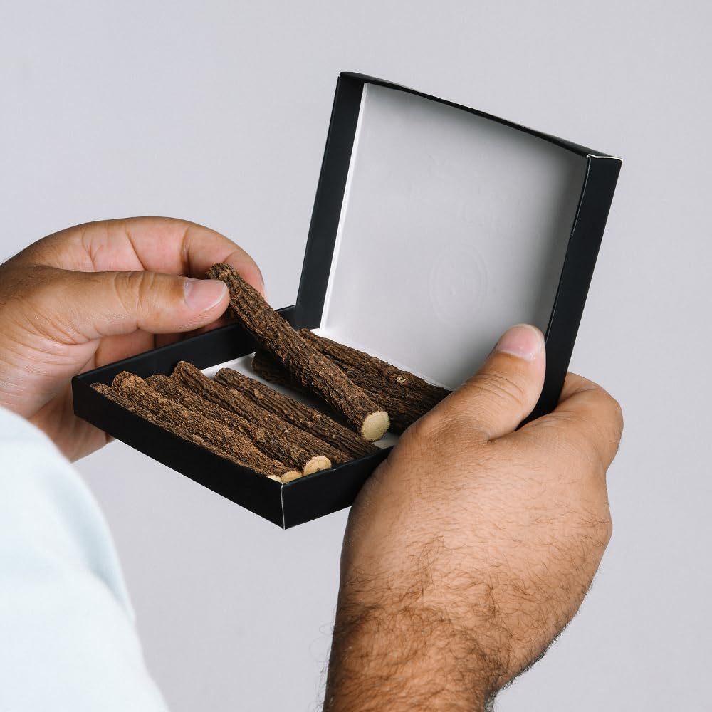 BIORR Licorice Root Sticks in a gift box, a refined wellness gift.