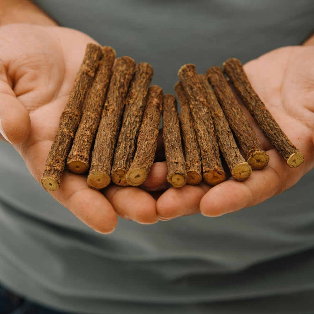 BIORR Licorice Root Sticks on a Georgian origin background highlighting origin.