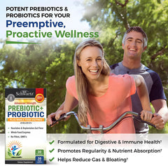 BioSchwartz label highlights non-GMO and gluten-free and dairy-free features.