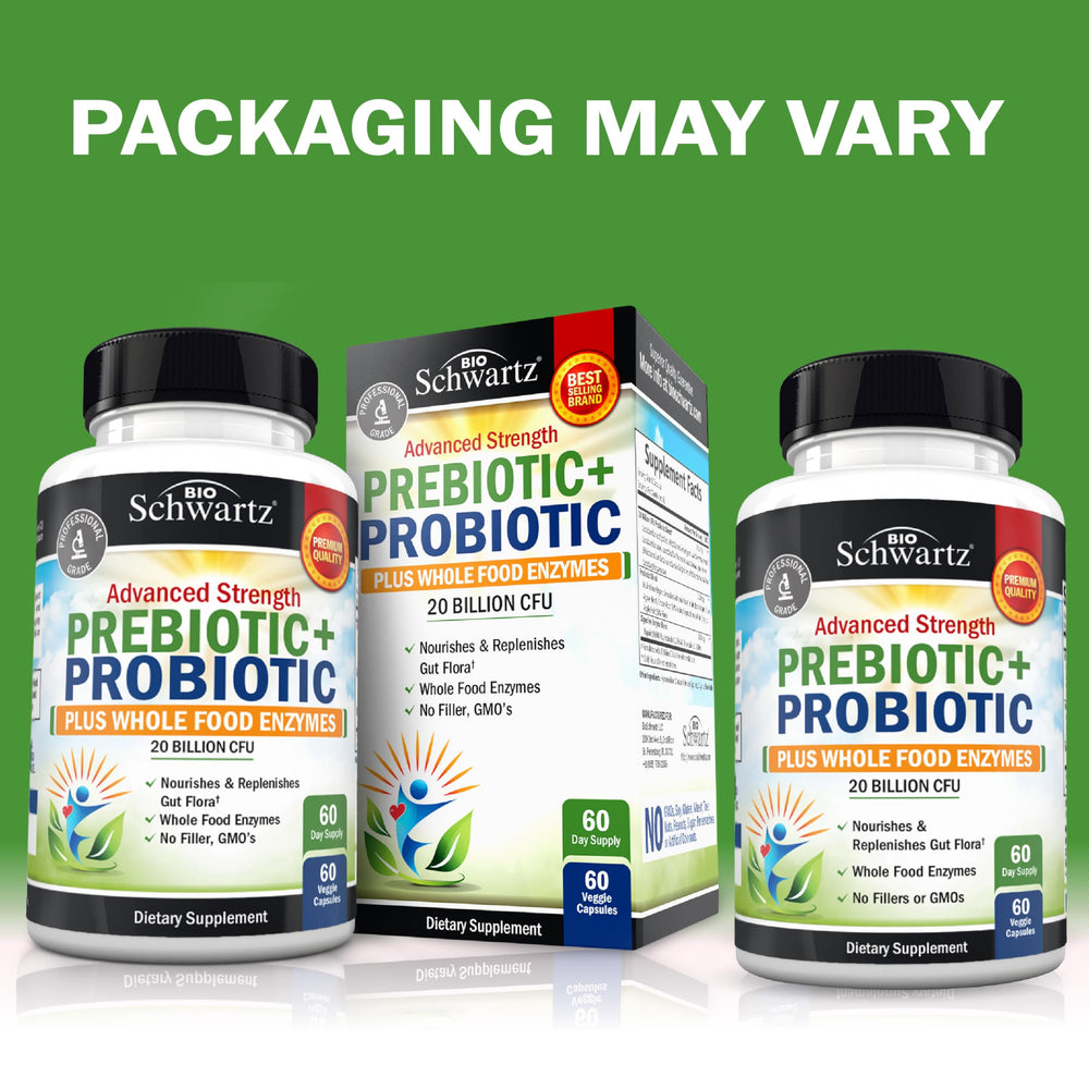 BioSchwartz capsules closeup showing size for easy daily use