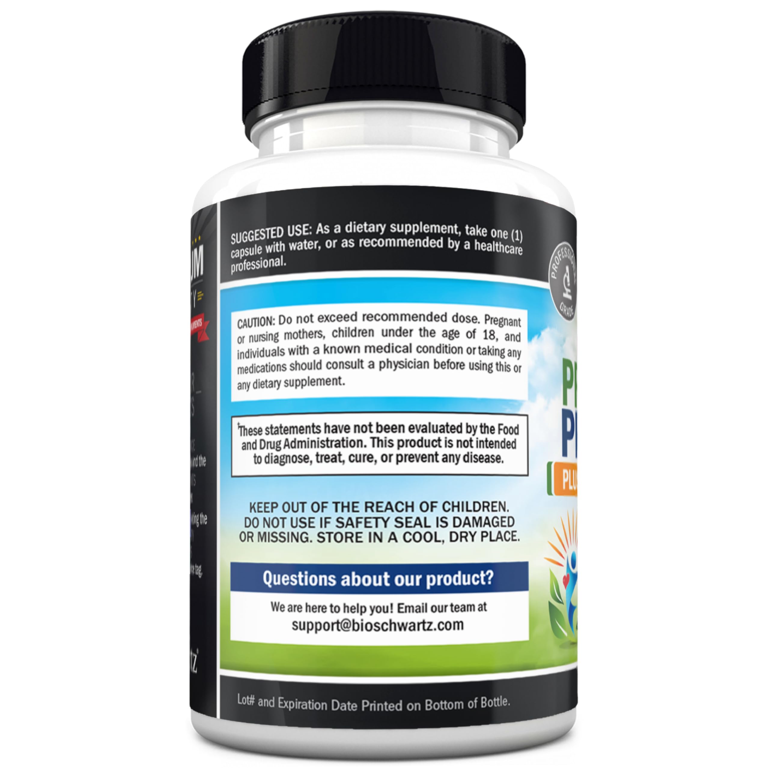 BioSchwartz 60 capsules count supports a manageable routine
