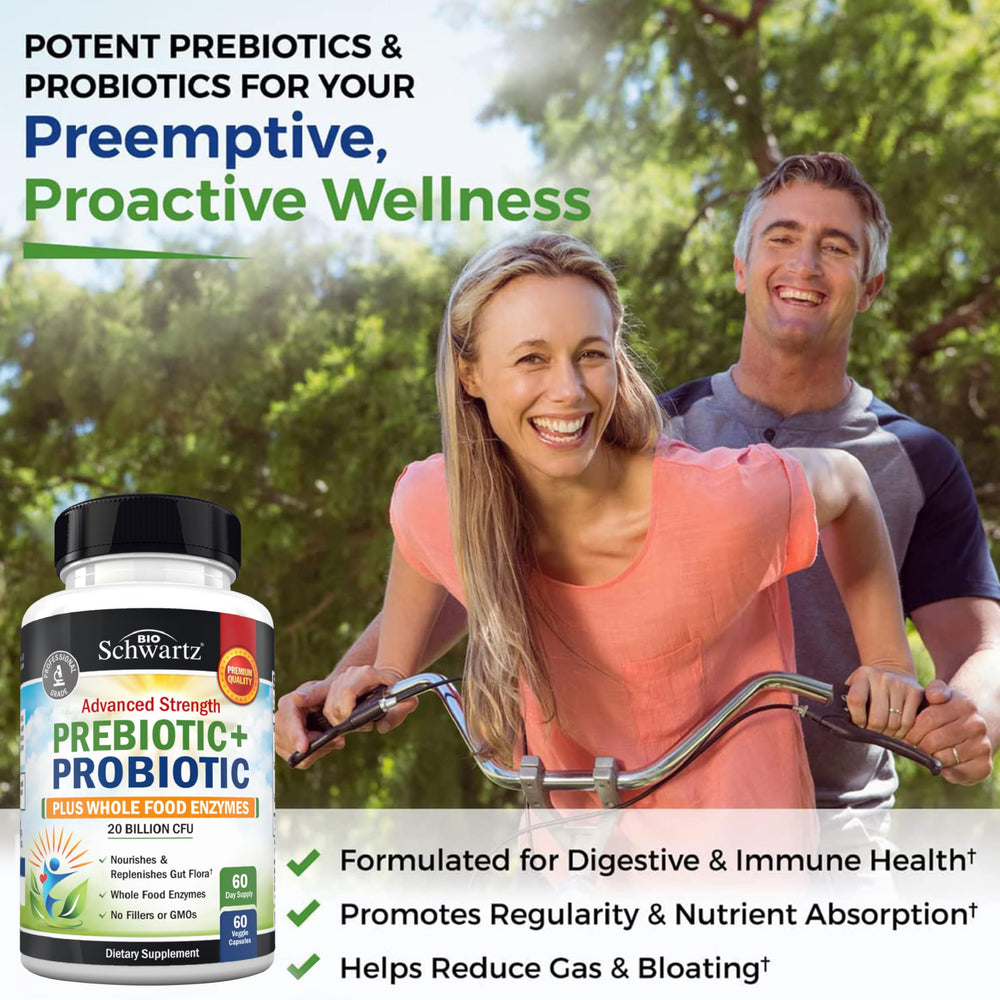 BioSchwartz ingredients highlight inulin prebiotic and probiotic blend