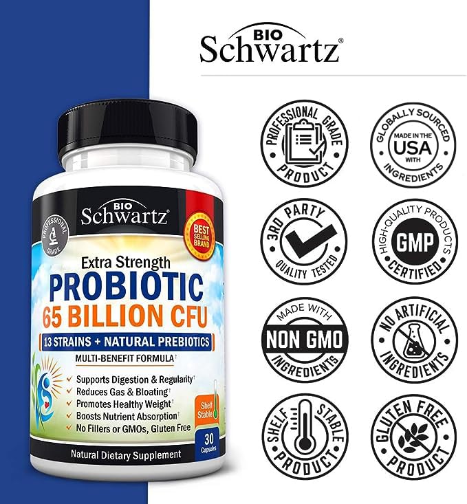 BioSchwartz third-party tested purity with allergen-free ingredients