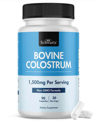 BioSchwartz Colostrum first-milking capsules support daily gut health.