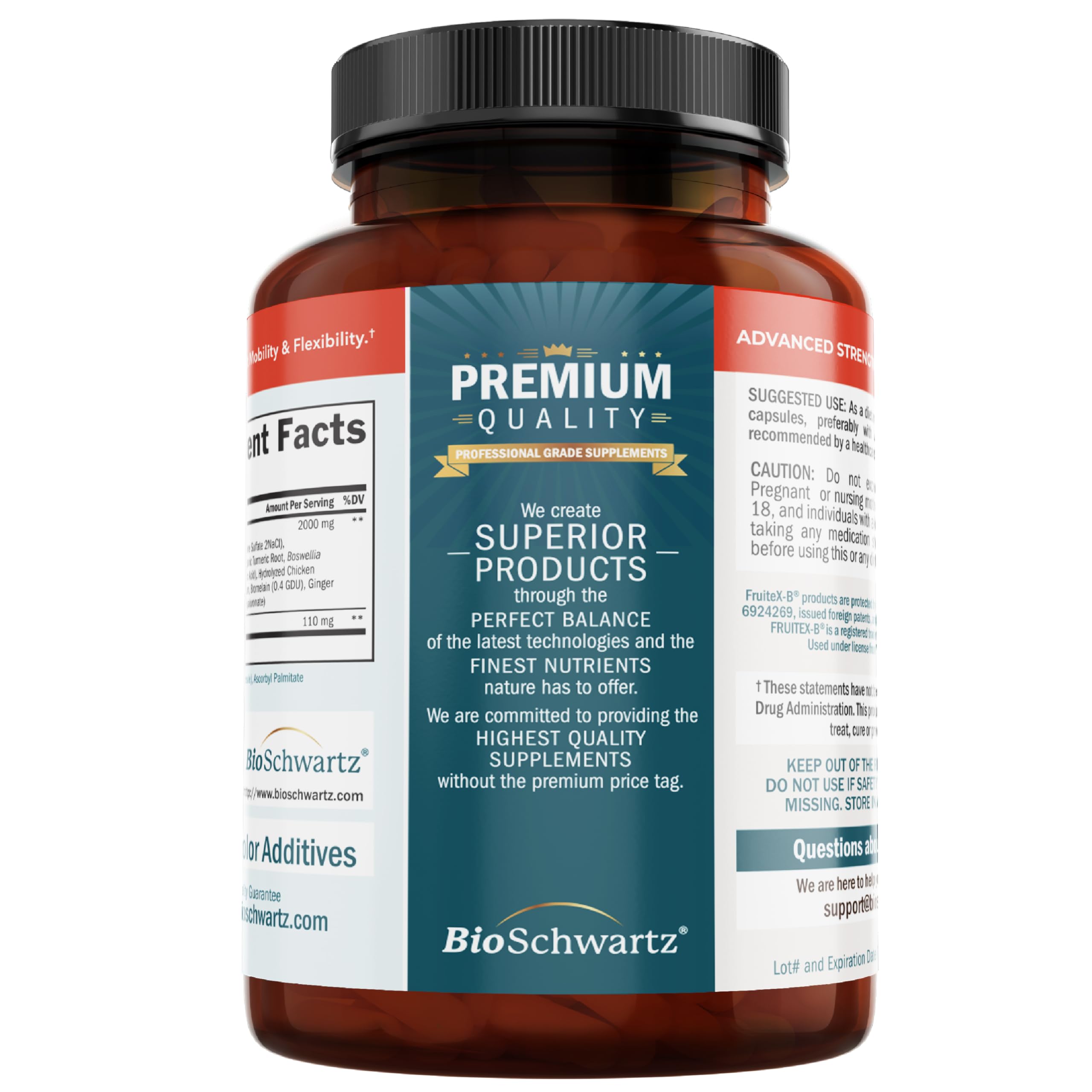 BioSchwartz lifestyle shot suggesting daily joint support during activity.