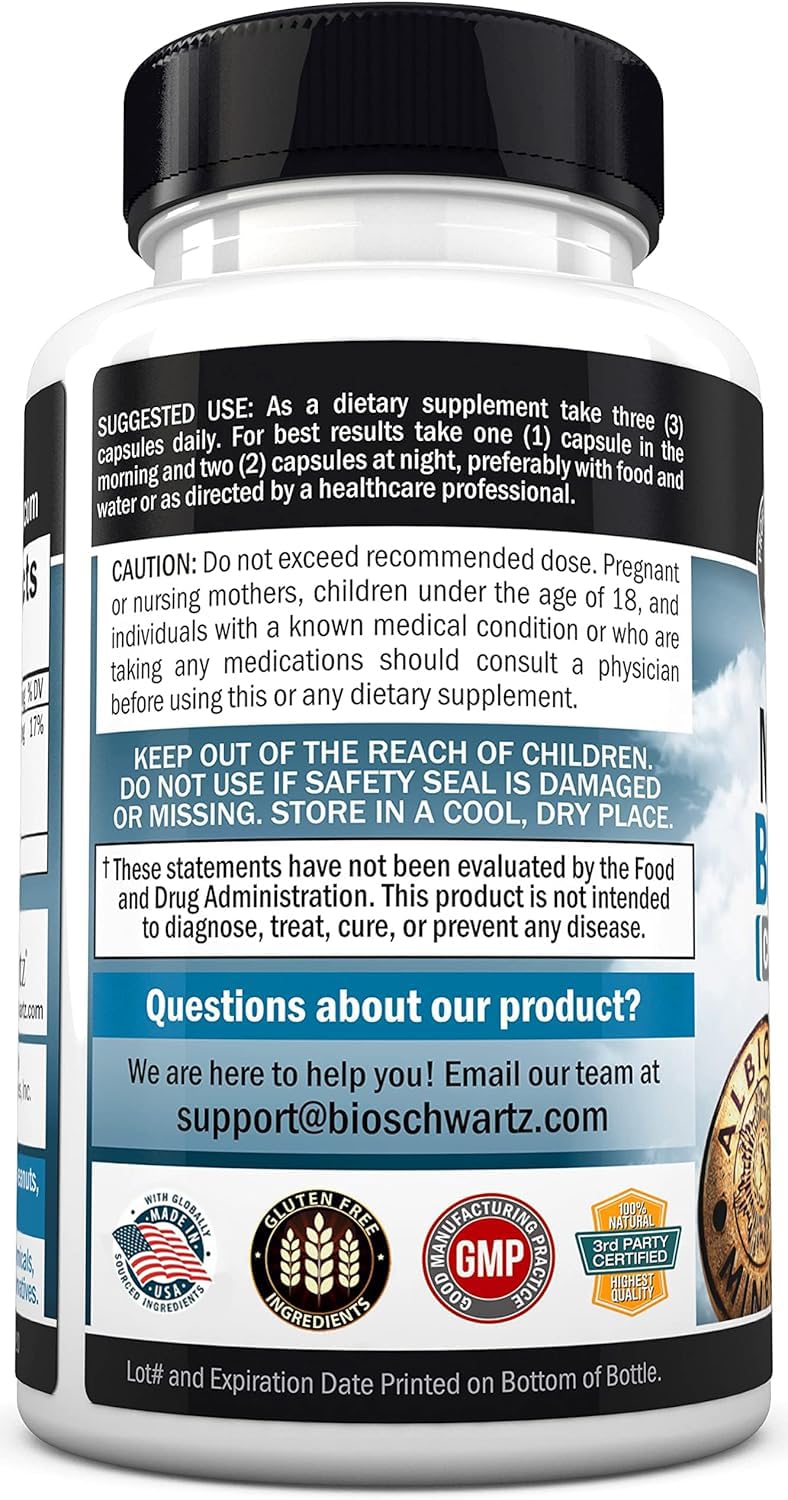BioSchwartz energy-support visuals suggest daily activity and joint comfort.