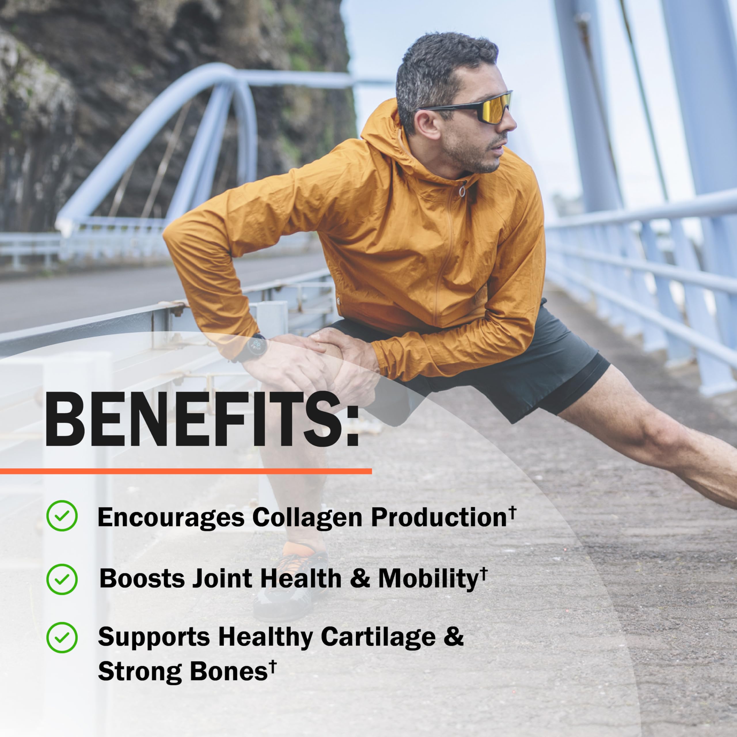 BioSchwartz hyaluronic acid boost image illustrating joint lubrication benefits.