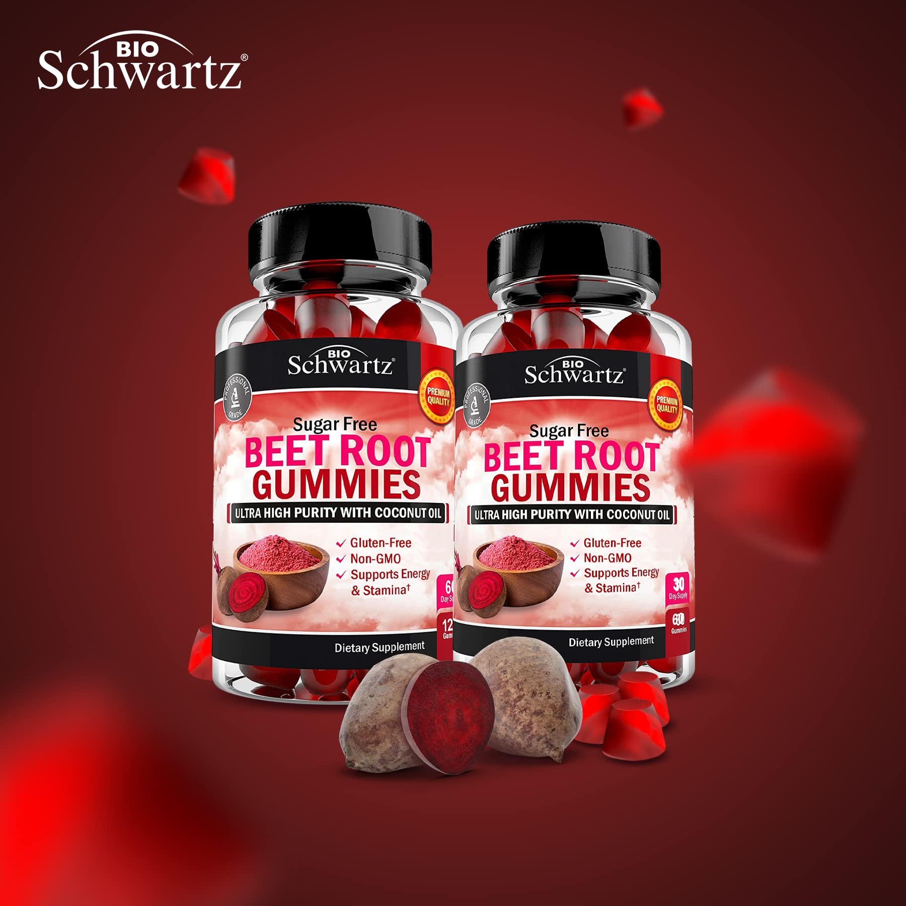 BioSchwartz Beet Root Gummies serving idea with daily routine.