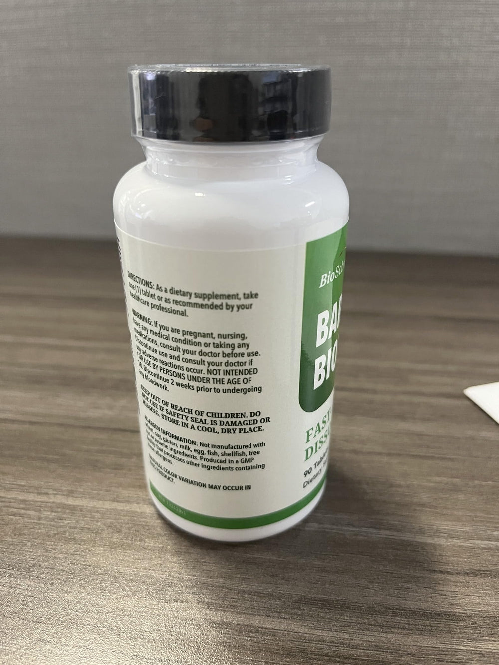 Sugar-free formula suitable for sugar-conscious shoppers.