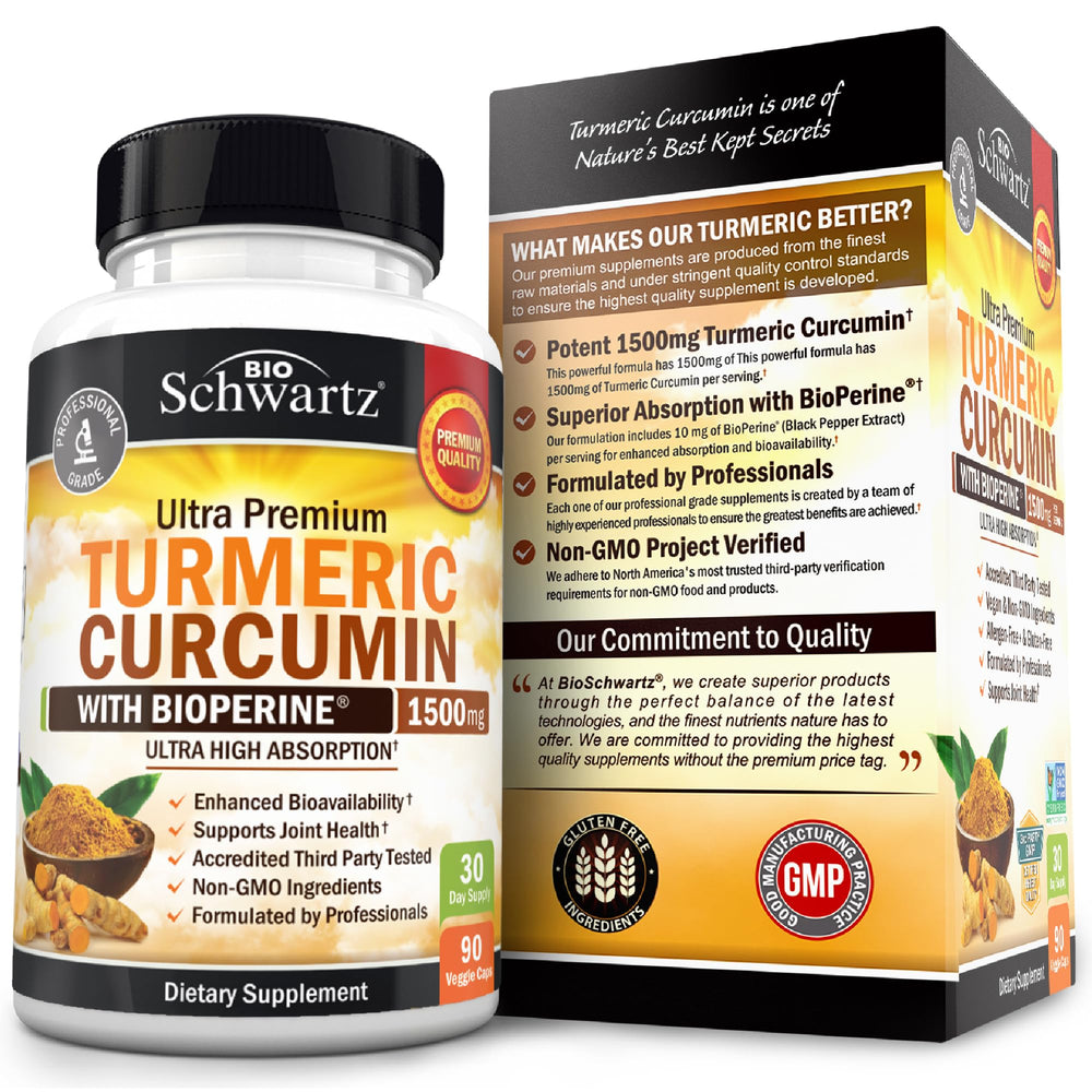 Hand holding BioSchwartz capsules illustrating simple daily intake