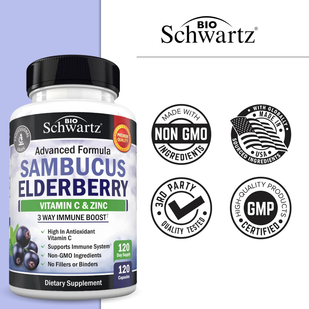 BioSchwartz veggie capsules being poured to illustrate daily use