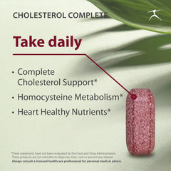 BIOSPEC NUTRITIONALS Cholesterol Complete capsules arranged for daily use in a heart health routine.
