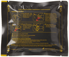 Biostat Celox Rapid Z-Folded Gauze strip ready for rapid wound packing