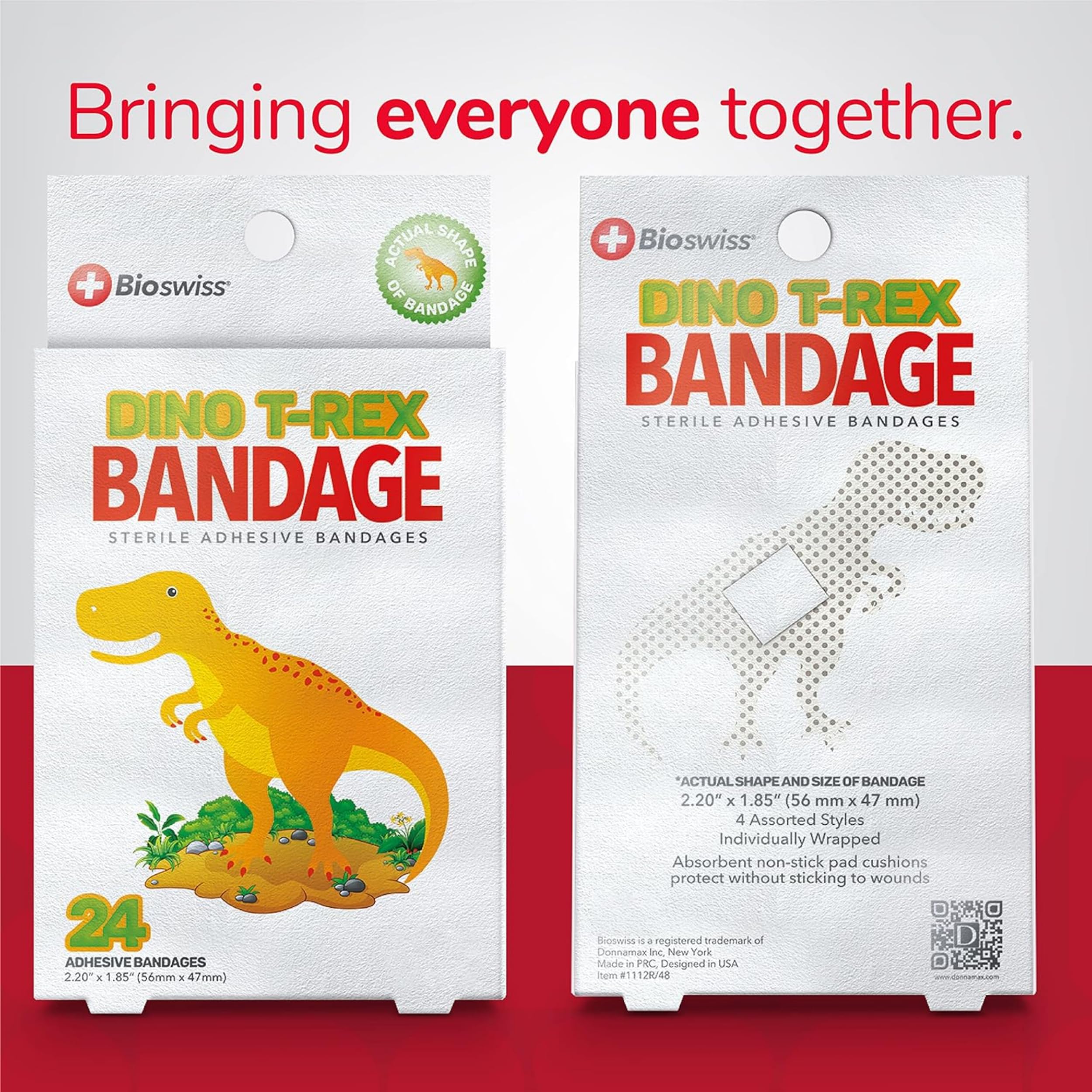 BioSwiss latex-free bandages are safe on sensitive skin.