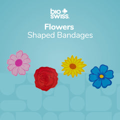 BioSwiss self-adhesive bandages with non-stick pad for easy removal