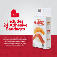 BioSwiss Sushi Bandages three styles showing varied shapes for comfortable coverage