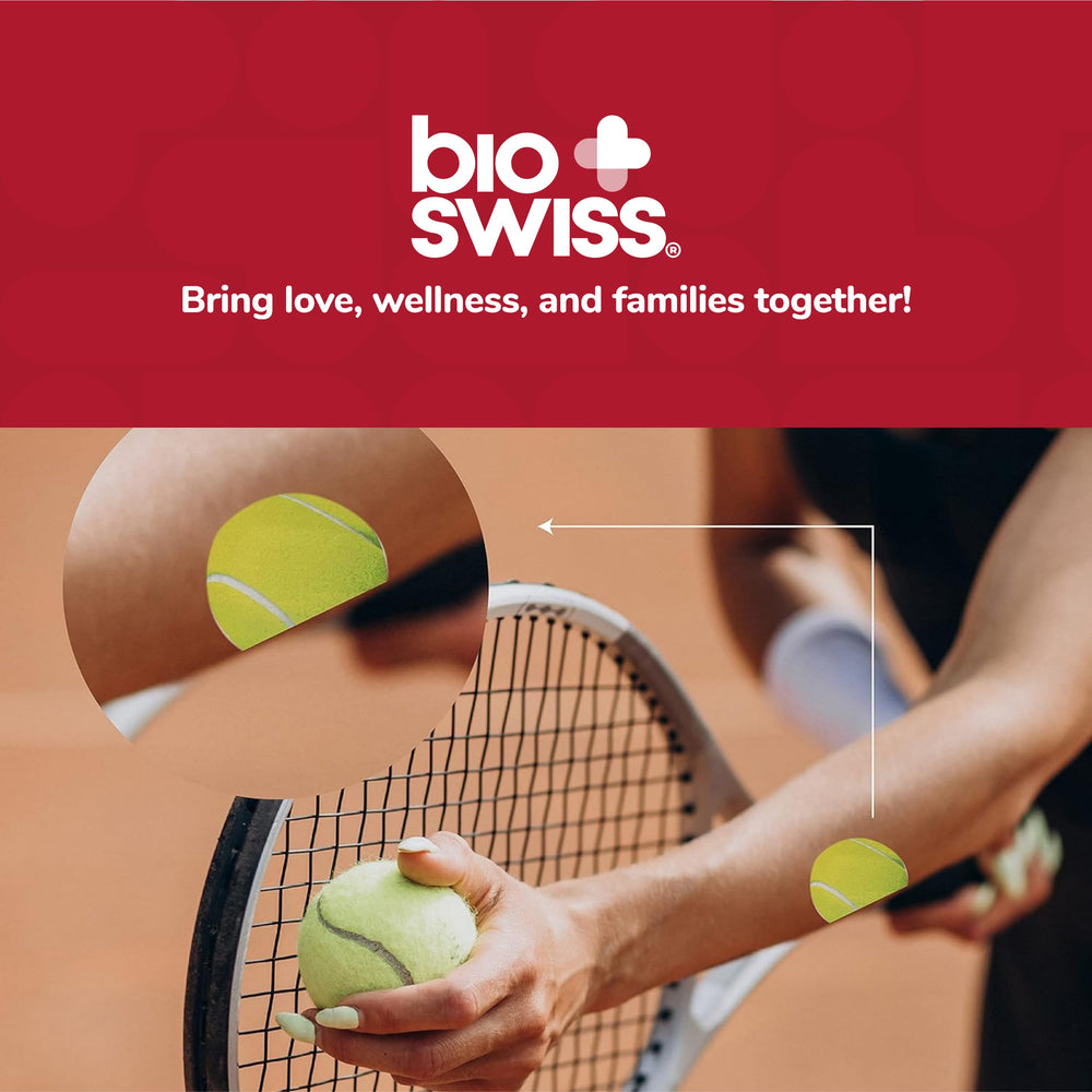 BioSwiss vendajes para primeros auxilios diarios, ideal como accesorio de viaje o bolso.