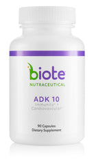 Biote ADK 10 bottle with capsules for daily immune and bone support.