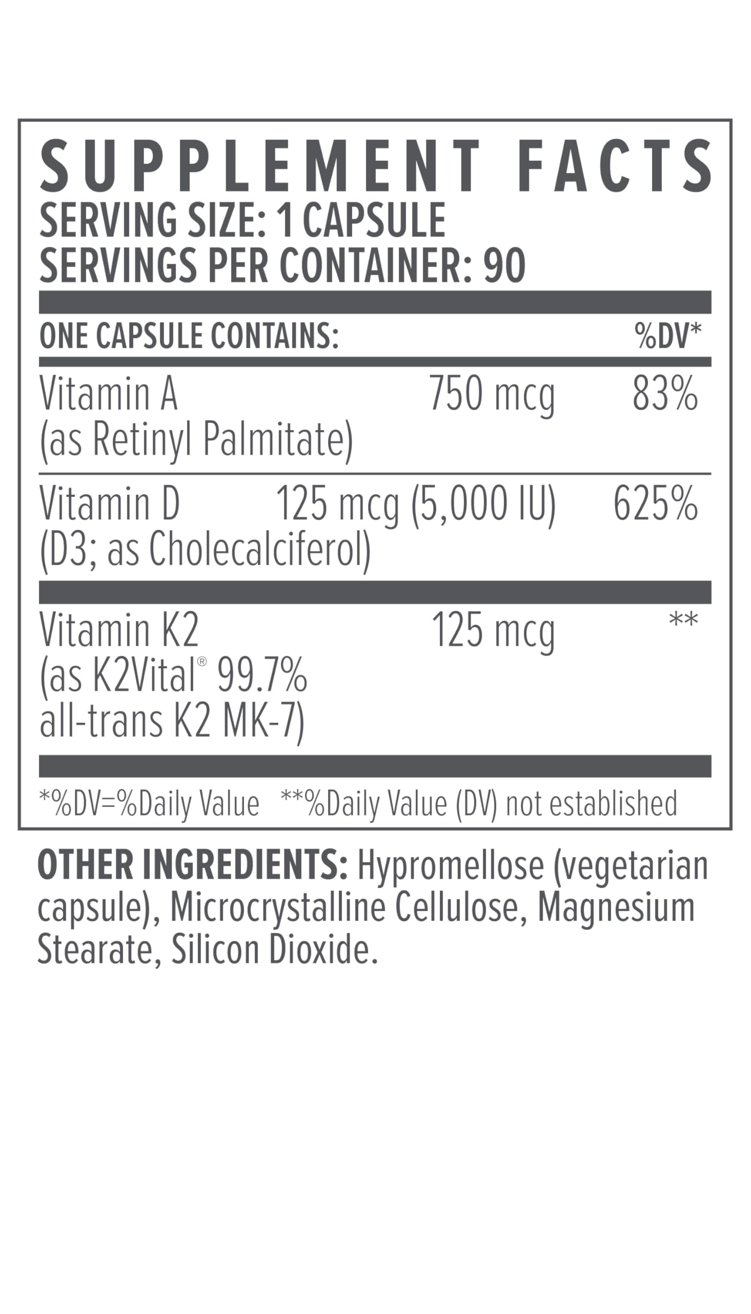 Biote ADK 5 allergen-free bottle showing soy-free and gluten-free benefits.