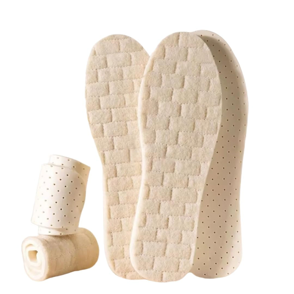 Biotech Care wool insoles with cut-to-size guides for a perfect fit.