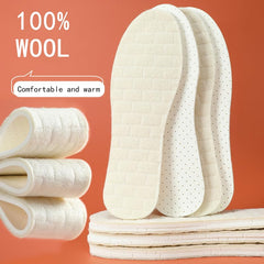 Biotech Care wool insoles offer odor resistance and moisture wicking.