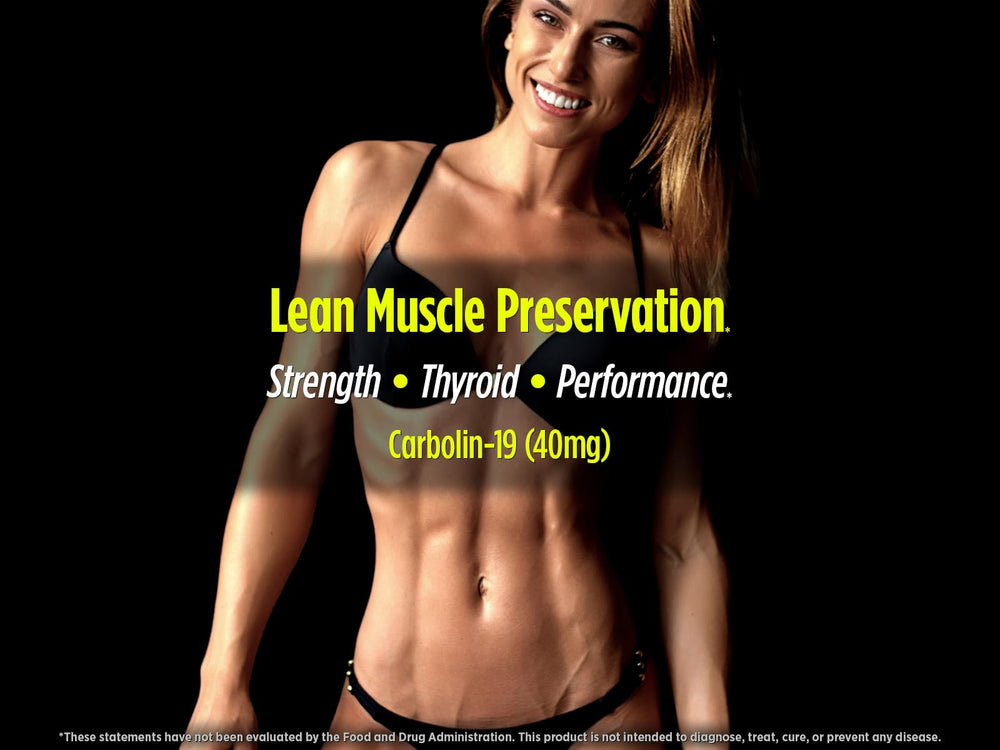 Biotest Carbolin 19 on desk, ready to support metabolic performance during training